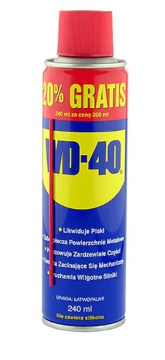 [P000437] Spray tehnic lubrifiant WD-40, 240 ml