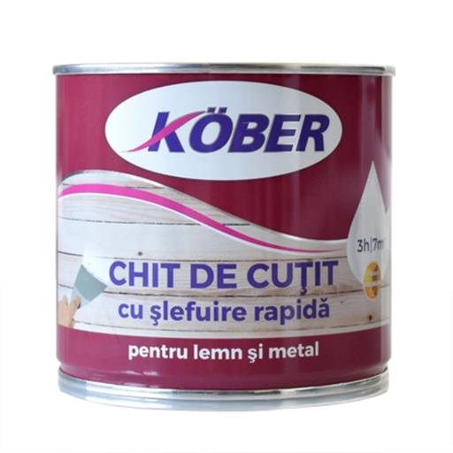 [P000451] Chit de cuțit pentru lemn și metal Kober 1 kg