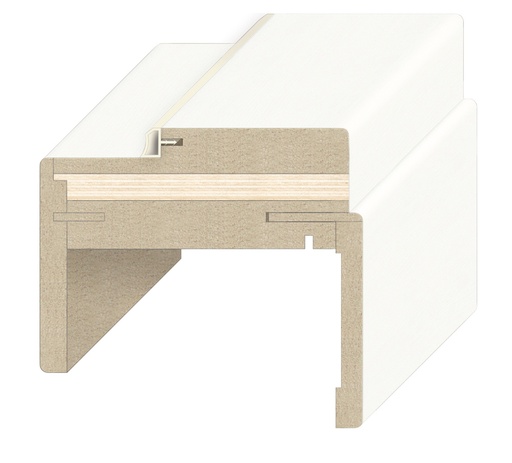 [P000503] Set toc ECO ТM usi extensibil unghi 45° D.40x700 mm (Alb)