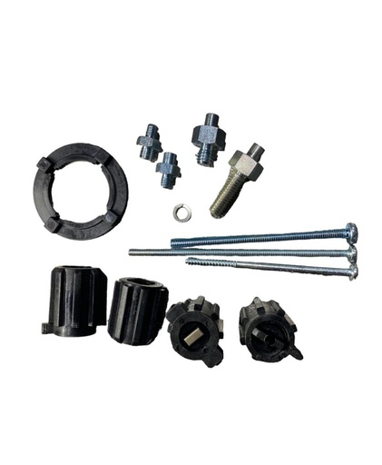 [P000575] Set adaptoare pentru servomotor robinet amestec – compatibil universal (Invena, ESBE, Danfoss, etc.)