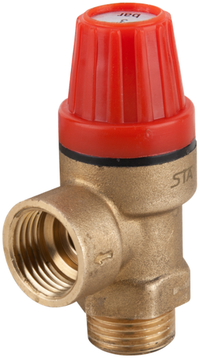 [P000583] Supapă de siguranță, fe 1/2”, 3 bar 
