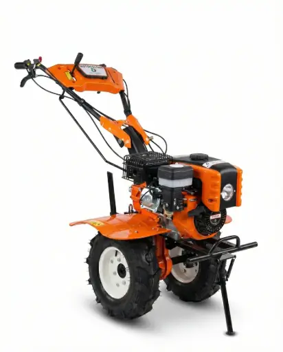 [P000747] Motosapa/Motocultor benzina 7 HP valshop, accesorii freze, roti 5.00 x 8, pornire manuala