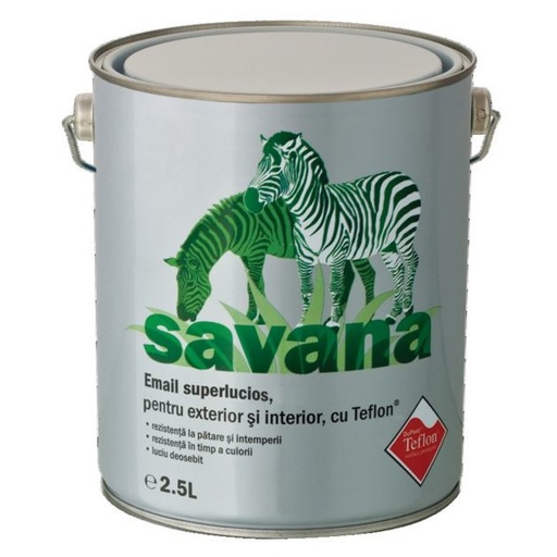 [P000996] Email lemn/metal Savana Ultra Rezist interior/exterior gri, 2.5 l