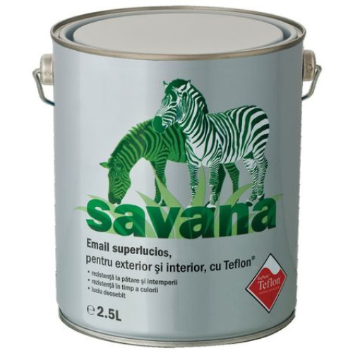 [P000997] Email lemn/metal Savana Ultra Rezist interior/exterior verde primavara, 2.5 l