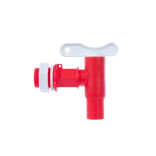 [P006306] Robinet plastic Jumbo, dublu sens, 3/4"x1/2"