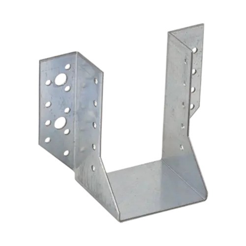 [P001071] Papuc tip A din oțel zincat pentru grindă lemn, 80x120x75x2 mm