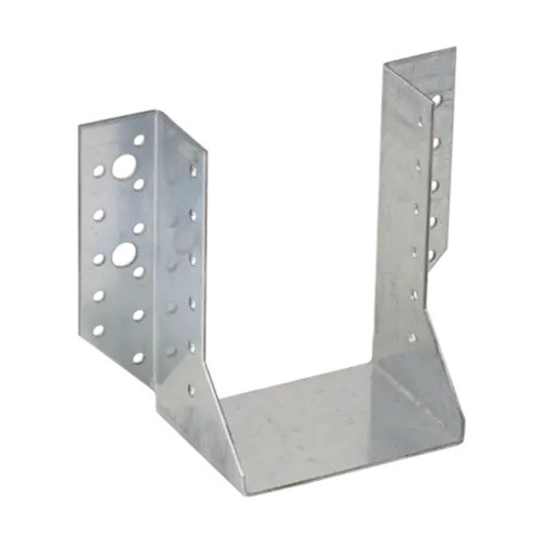 [P001073] Papuc tip A din oțel zincat pentru grindă lemn, 100x140x75x2 mm