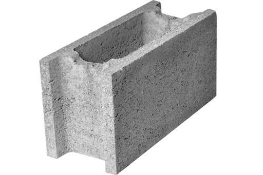 [P001129] Bolțar vibrați de fundație, PETRA, 50x20x25 cm, 50 buc/palet, (6.25 m²/palet)