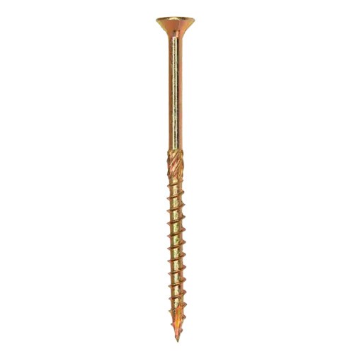 [P001147] Holșurub pentru construcții dulgherie cu cap înecat TX30, 6x120 mm, 100 buc