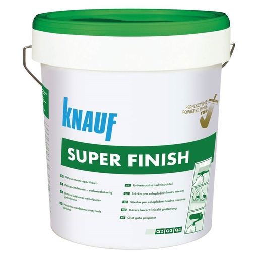 [P004871] Glet Knauf SuperFinish  , gata preparat 20 kg/galeata