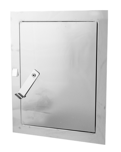 [P001520] Ușă de vizitare din inox cu zăvor, 200x250 mm