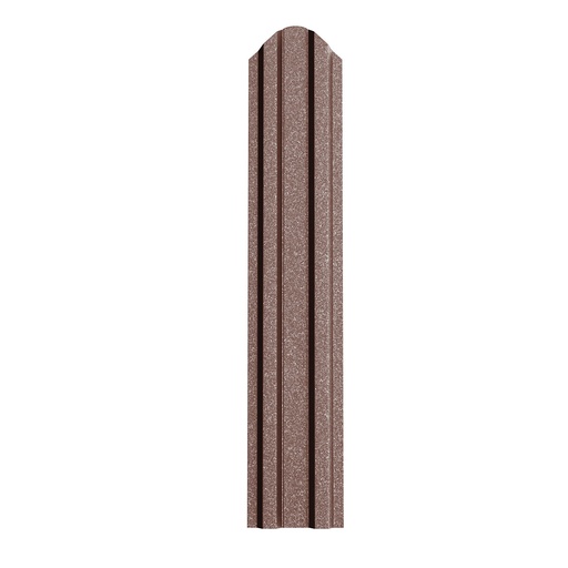[P001535] Şipcă gard metalică standard, Bravo RAL 8017 maro mat-grund,1500x90x0.4 mm