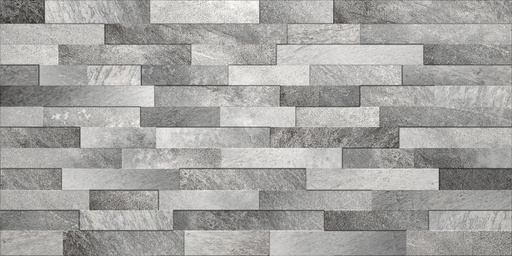 [P001557] Gresie exterior/interior porțelanată Muretto dark grey, 30x60 cm, 1.44 mp