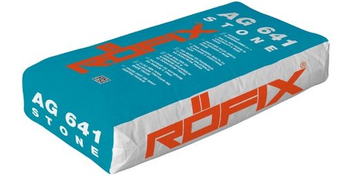 [P001624] RÖFIX AG 641 STONE, Adeziv alb pentru piatră, placi ceramice C1 T 25 kg