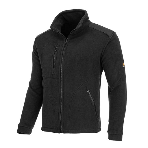 [P010861] Jacheta, polar negru, 350 gr, XL