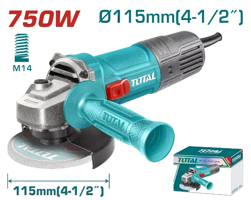 [P001994] Polizor unghiular TOTAL TG10711556E, Ø 115 mm, 750 W