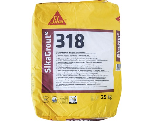 [P002029] SikaGrout®-318, mortar expandabil de inalta performanta cu contractii reduse, 25 kg/sac