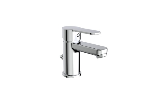 [P002133] Baterie lavoar Notus cromată cu supapă pop-up