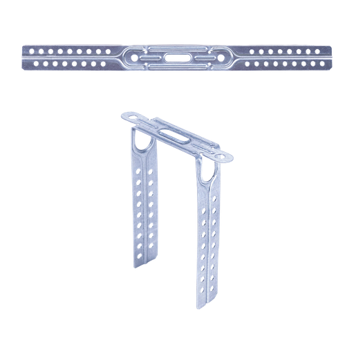[P002260] Bridă premium, Technogips, pentru fixare directă CD 60, 120 mm, 100 bucati/cutie