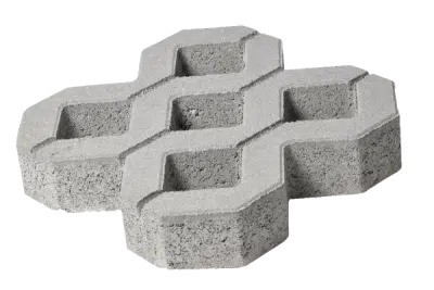 [P002518] Pavaje ECO, 40x40x8 cm, gri ciment, 6.25 buc/mp