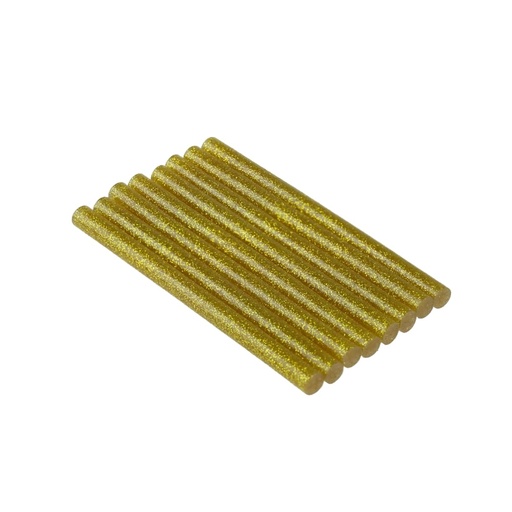 [P002580] Bagheta silicon universala, sclipici auriu 7 - 8x100 mm 8 buc