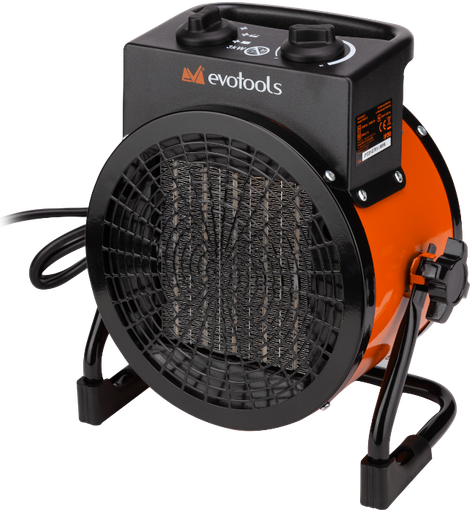 [P002581] Aeroterma electrica cu rezistenta ceramica EvoTools / T: EH 3000; P[W]: 3000