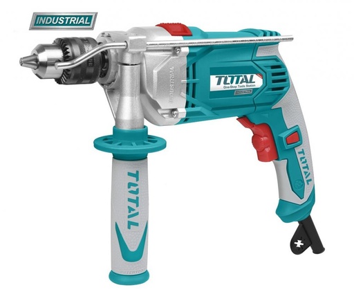 [P002606] Mașină de găurit cu percuție, TOTAL TG111136 industrial, 1010W max. 2700 r/min