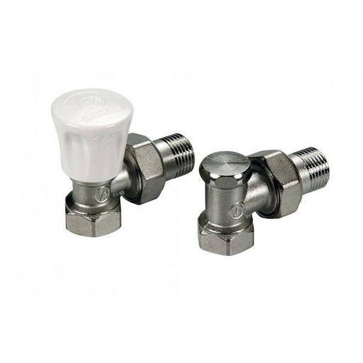 [P002646] Set robineți Giacomini colțar tur-retur, 1/2”