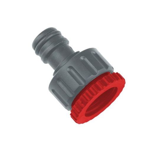 [P009836] Conector adaptor robinet , 1/2'' , 3/4'', PP, Dedra