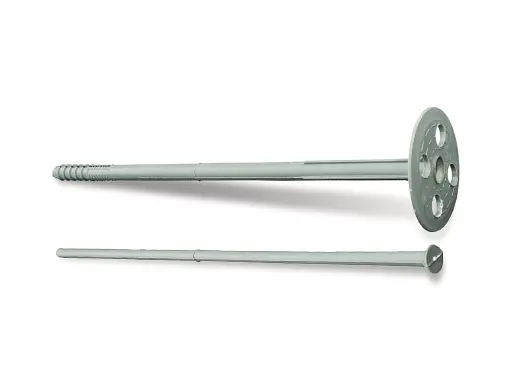 [P010531] Dibluri fixare termoizolație polistiren, TAL 220 mm, cui plastic, 50 buc/pg