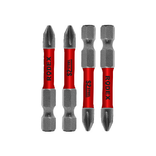 [P011043] Set biti de impact Rodex, PH2 x 50 mm, 2 buc